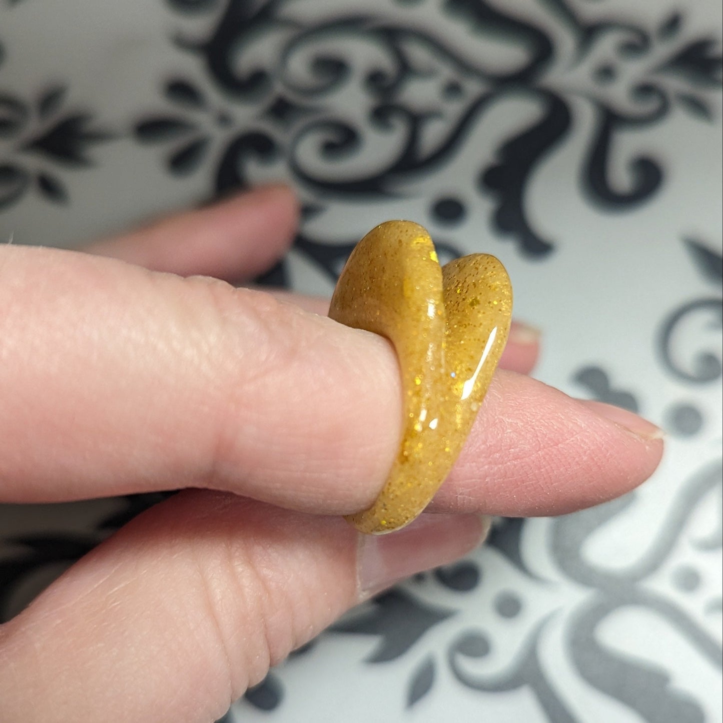 Angle Right FyberRing Gold