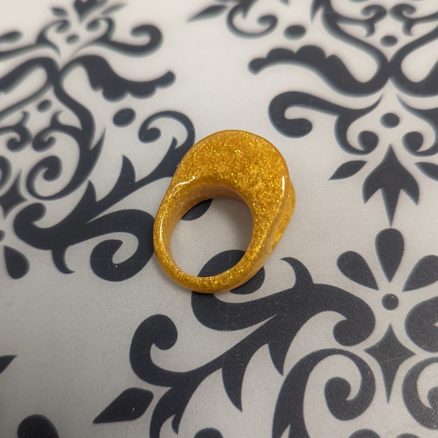 Angle Right FyberRing Gold