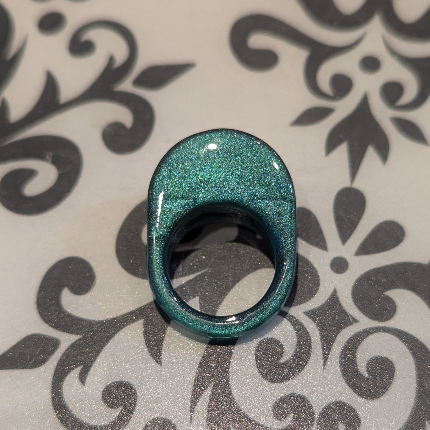 Angle Right FyberRing Midnight Shimmer