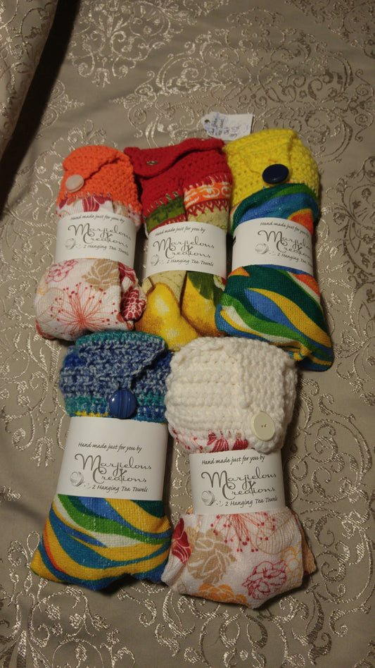 Crocheted & Knit Cotton Dishcloth